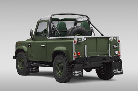 Nová limitovaná edice Defenderu V8 je inspirovaná Land Roverem Winstona Churchilla